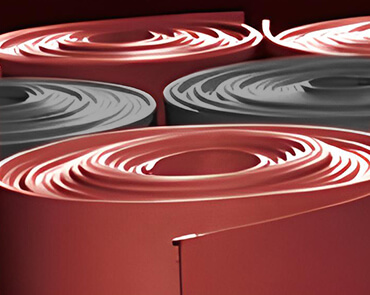 Red and Black SBR Rubber Sheets and Rolls