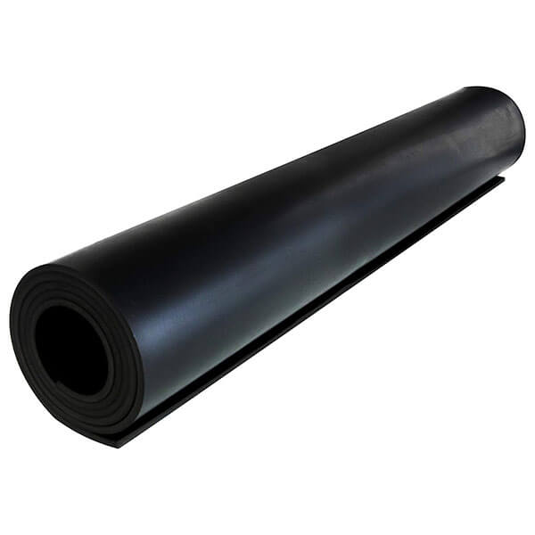 Black Commercial Neoprene Rubber roll